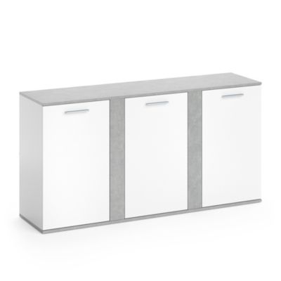 Vicco Commode Béton 40x80cm avec portes