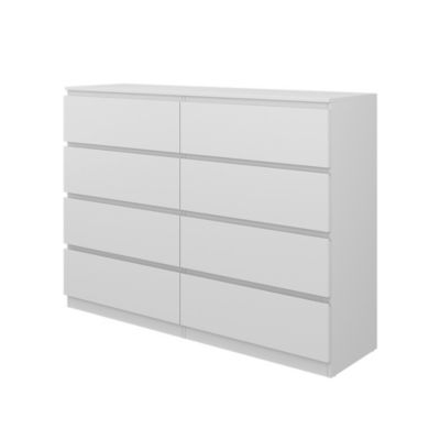 Vicco Commode Blanc 39x101.5cm