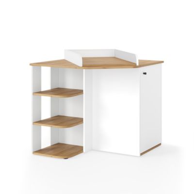 Vicco Commode à langer Chêne blanc/force de lor 85x77.3cm avec table à langer