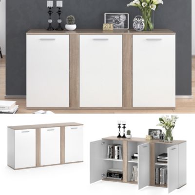 Vicco Commode Sonoma 40x80cm avec portes