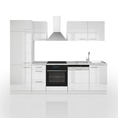 Vicco Cuisine Blanc 270cm sans PT