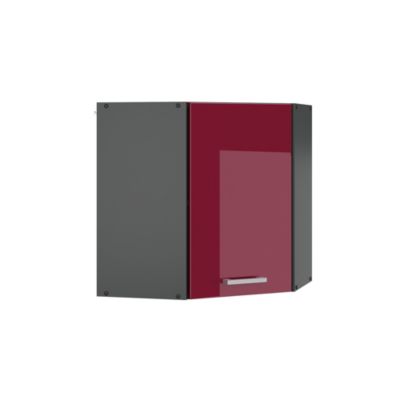 Vicco Elément haut de cuisine Rouge brillant 57cm