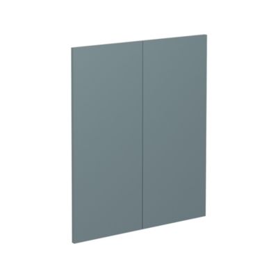 Vicco Façade de cuisine Bleu-gris 59.2x71.3cm façade de meuble pour meuble bas