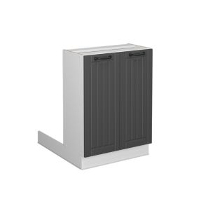 Vicco Îlot de cuisine Anthracite campagne 60cm sans PT
