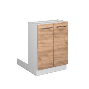 Vicco Îlot de cuisine Chêne de force doré 60cm sans PT