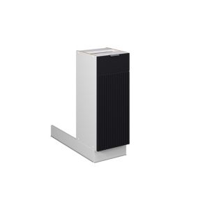 Vicco Îlot de cuisine Noir rayé 30cm sans PT
