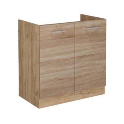 Vicco Meuble bas sous-évier Sonoma 80cm sans PT