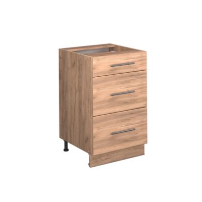 Vicco Meuble cuisine Chêne de force doré 50cm , PT Chêne
