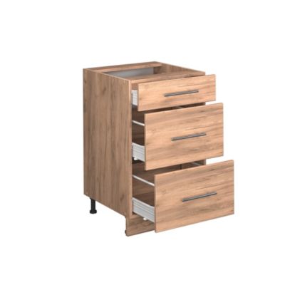 Vicco Meuble cuisine Chêne de force doré 50cm , PT Chêne