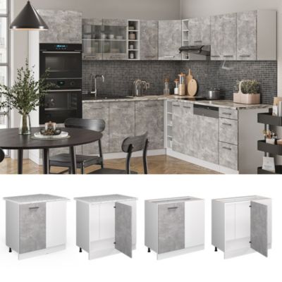 Vicco Meuble dangle Béton 86cm , PT Anthracite