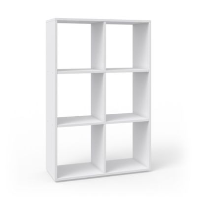 Vicco Meuble de rangement cube Blanc 72x107.8cm