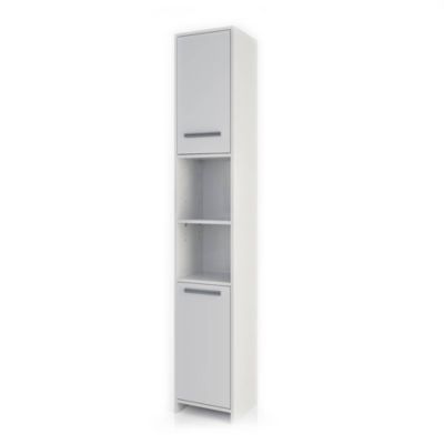 Vicco Meuble de rangement de salle de bain Blanc 30x190cm