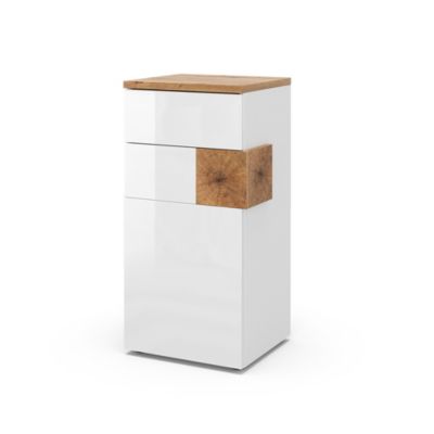 Vicco Meuble de rangement de salle de bain Blanc 40x84cm