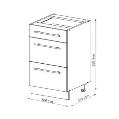 Vicco Meuble de rangement de salle de bain Rouge bordeaux Haute brillance 50x82cm sans PT