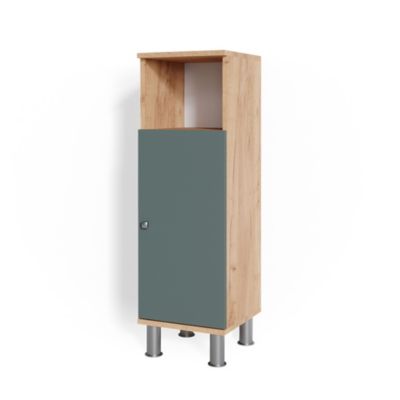 Vicco Meuble de rangement de salle de bain Vert 30x95cm