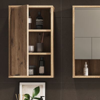 Vicco Meuble de salle de bain Chêne Viking 40x65cm avec une porte