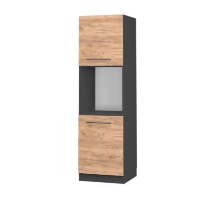 Vicco Meuble pour four Chêne de force doré 60cm ouvert