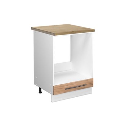 Vicco Meuble pour four Chêne de force doré 60cm , PT Chêne