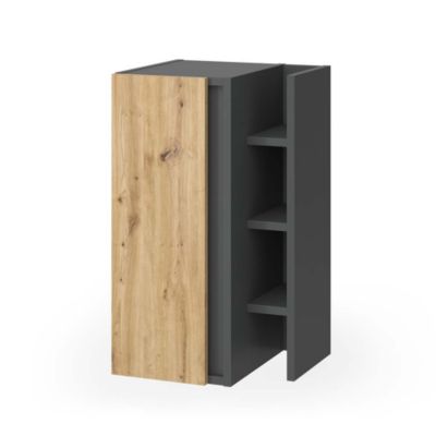 Vicco Meuble salle de bain Artisan 35x60cm avec 3 compartiments de rangement