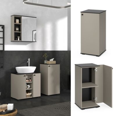 Vicco Meuble salle de bain Grège 37x78cm