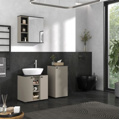 Vicco Meuble salle de bain Grège 37x78cm