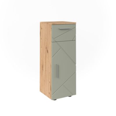 Vicco Meuble salle de bain Vert sauge 30x81cm