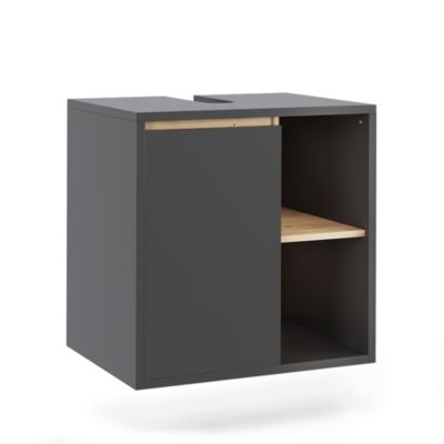 Vicco Meuble sous lavabo Gris/Artisan 60x60cm