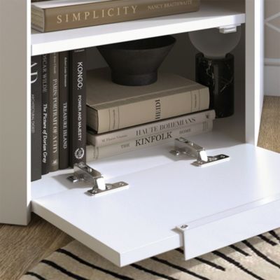 Vicco Meuble TV Blanc/Sonoma 68x50cm