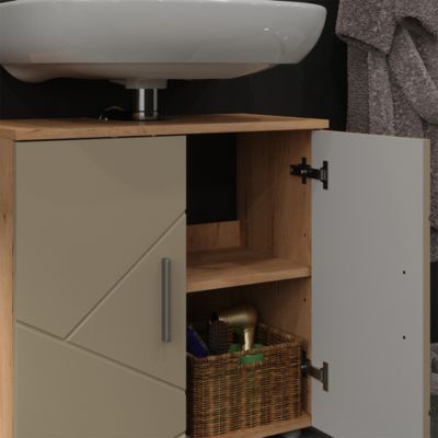 Vicco Meubles bain Beige 2 pièces
