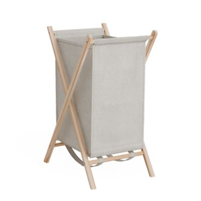 Vicco Panier à linge Beige 40x64cm