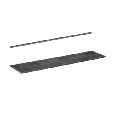 Vicco Plan de travail cuisine Anthracite 240cm
