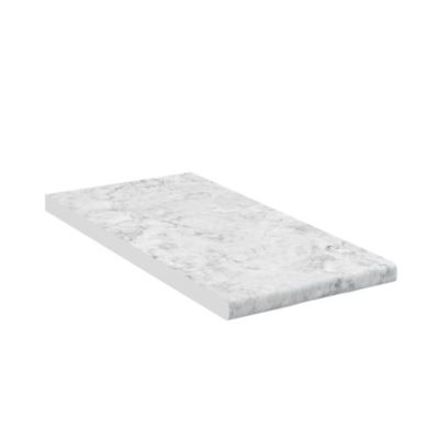Vicco Plan de travail cuisine blanc/marbre 30cm