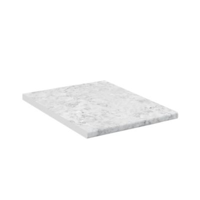 Vicco Plan de travail cuisine blanc/marbre 45cm