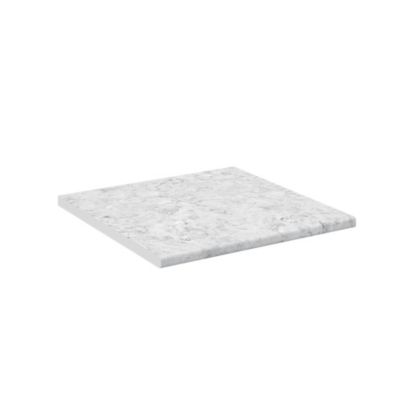 Vicco Plan de travail cuisine blanc/marbre 60cm