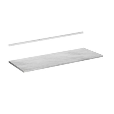 Vicco Plan de travail cuisine Marbre blanc 160cm