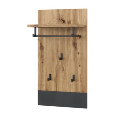Vicco Portemanteau mural Anthracite 44x83cm