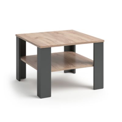 Vicco Table basse Anthracite 60x42cm