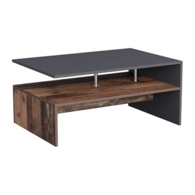 Vicco Table basse Anthracite 90x52.6cm