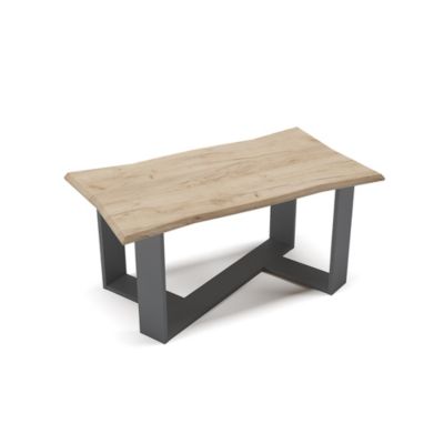 Vicco Table basse Chêne de force doré 90x50cm