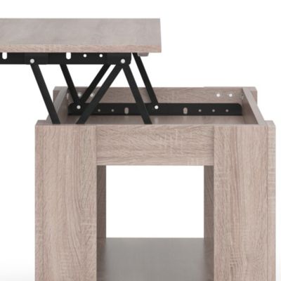 Vicco Table basse Sonoma 100x50cm avec fonction délévation