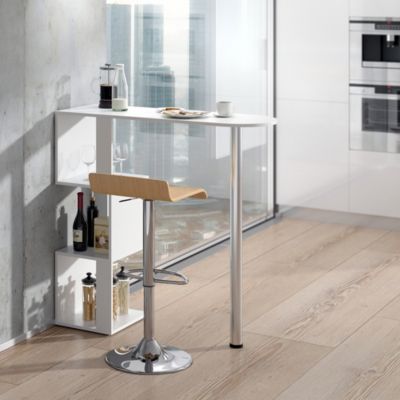 Vicco Table de bar Blanc 113x39.8cm