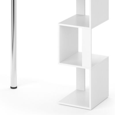 Vicco Table de bar Blanc 113x39.8cm