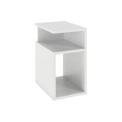 Vicco Table de chevet Blanc 25x65.3cm