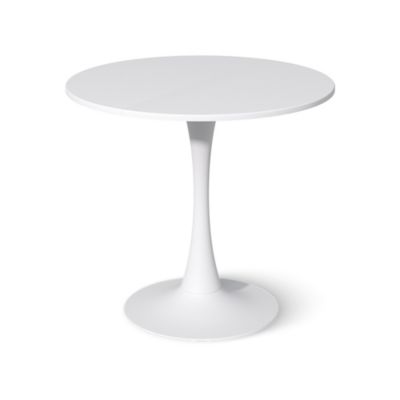 Vicco Table de salle à manger Blanc 80x80cm