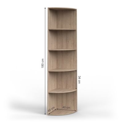 Vicco Étagère dangle Sonoma 40x180cm