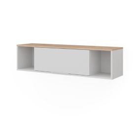 Vicco Étagère murale Blanc/Sonoma 120x30cm