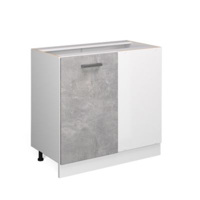 Vicco Universal Armoire dangle Béton 86cm avec porte, sans PT