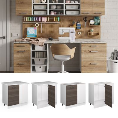Vicco Universal Armoire dangle Gris 86cm avec porte, sans PT