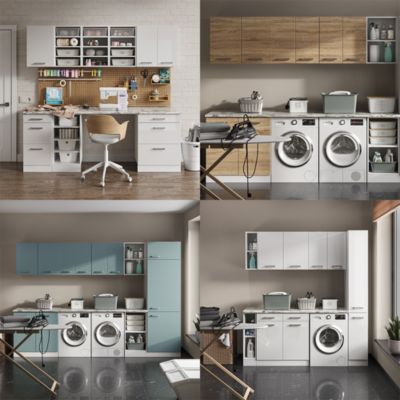 Vicco Universal Armoire dangle Gris 86cm avec porte, sans PT