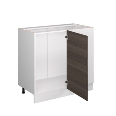 Vicco Universal Armoire dangle Gris 86cm avec porte, sans PT